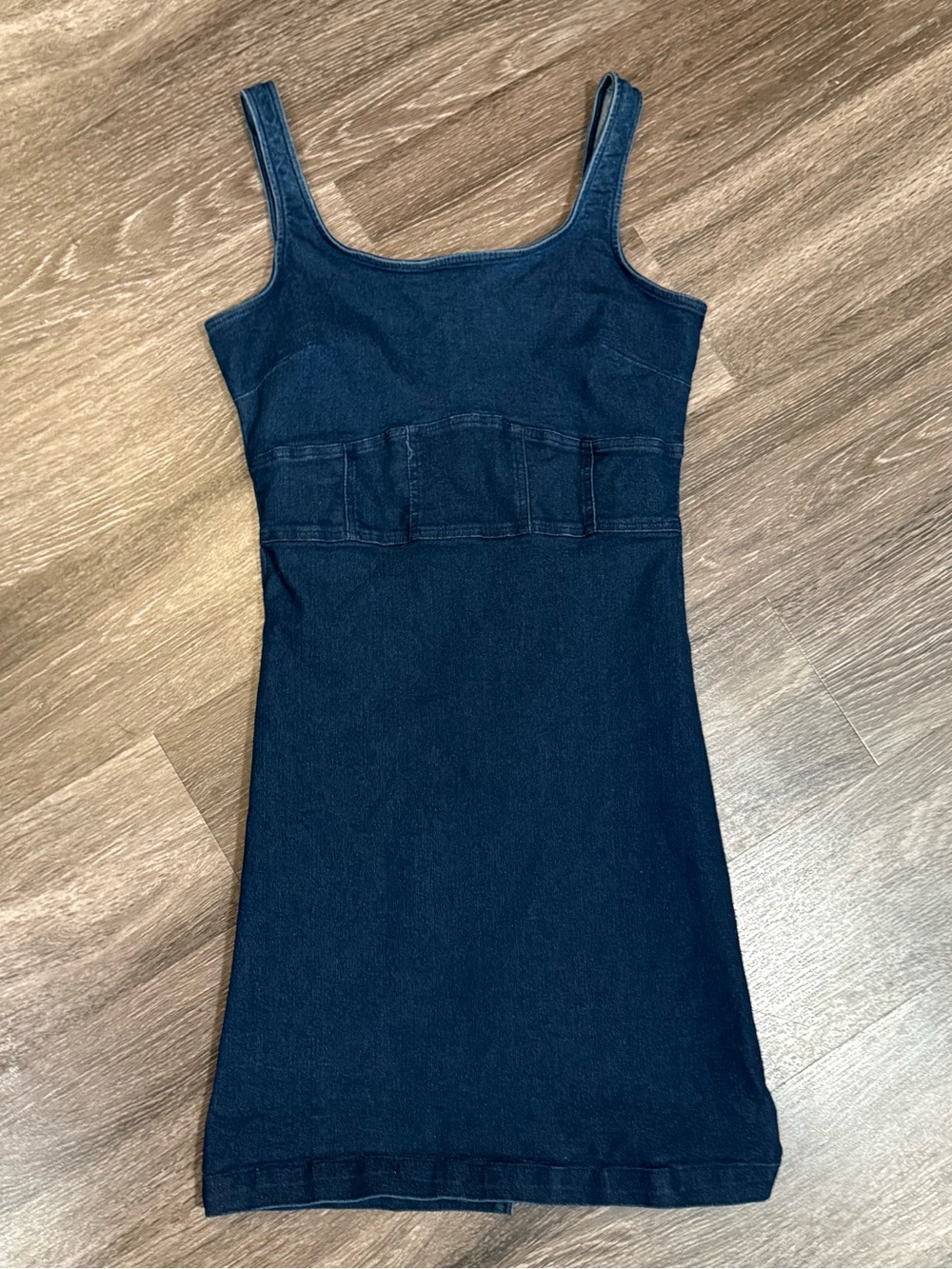 Derek Heart Dark Blue Denim Tank Dress